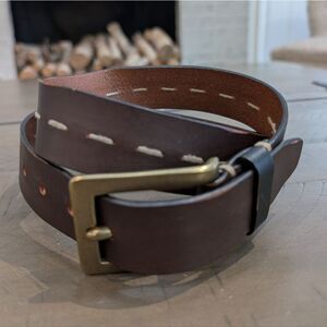Lucky Brand Brown Leather Belt